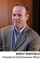 headshot photo of brent sheffield - president and ceo of advancial