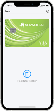 Advancial Debit Card Mobile Wallet